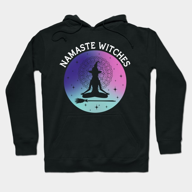 Namaste Witches Hoodie by Teewyld